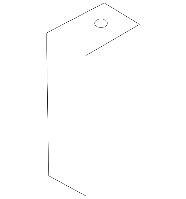 7172385Z10 Деталь OUTER BRACKET, LEFT