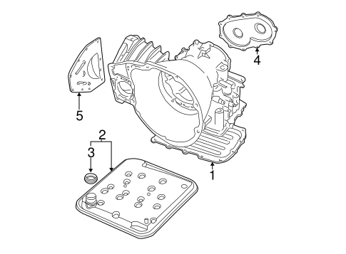 PT Cruiser TRANSAXLE PARTS