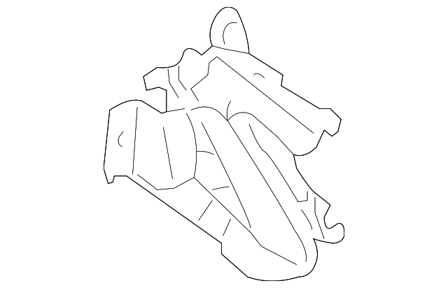 64520-06021 HINGE, LEFT