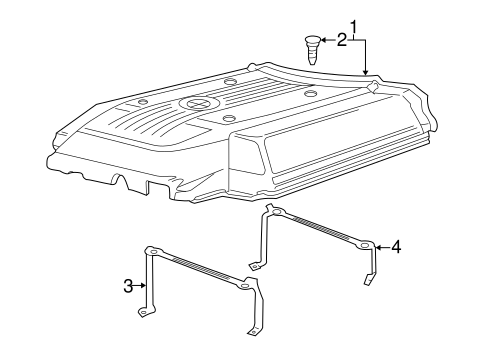 540i ENGINE APPEARANCE COVER