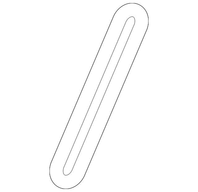 TY58WL8AA Деталь SEAT BELT BEZEL, RIGHT