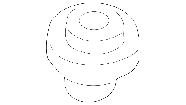 YL8Z8124AA Деталь RADIATOR ASSY INSULATOR, LEFT
