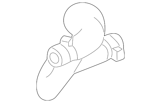 YL8Z-8260-AD Деталь UPPER HOSE