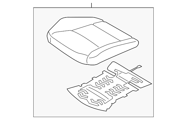 88200-3X001-MSD CUSHION ASSY