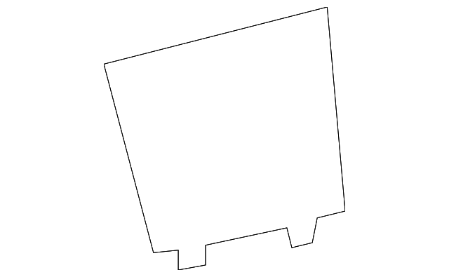 74221-12210-C0 Деталь COVER, LEFT