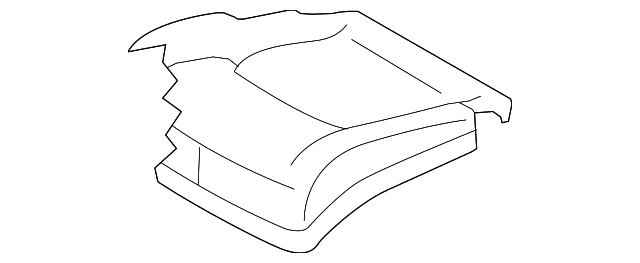 87370-1AY0A Деталь CUSHION COVER, LEFT