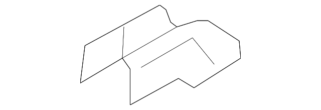 87559-1AA0A Деталь TRACK END COVER, LEFT