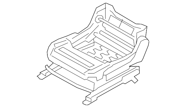 87450-1AB1A Деталь SEAT ADJUSTER, LEFT