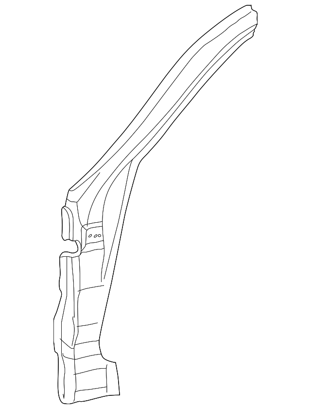 61108-06905 Деталь PILLAR REINF, RIGHT