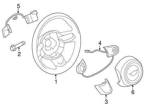 Cooper STEERING WHEEL & TRIM