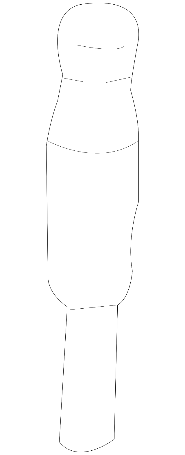8298265D00P4Z Деталь LOCK KNOB, RIGHT