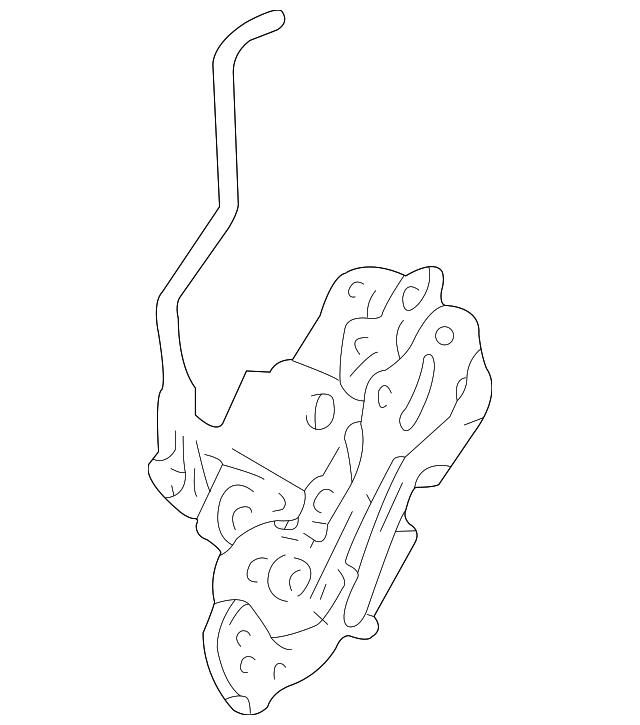 8230254G21 Деталь LOCK ASSY, LEFT