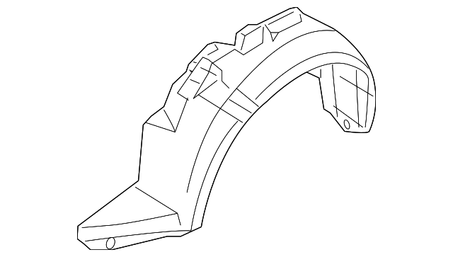 7231085Z20 Деталь FENDER LINER, RIGHT