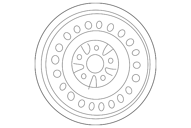 9965-03-4070 Деталь SPARE WHEEL