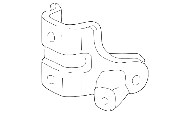12321-0D010 Деталь REAR MOUNT BRACKET