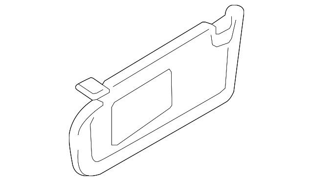 BCN6-69-270C-75 Деталь SUNVISOR, RIGHT