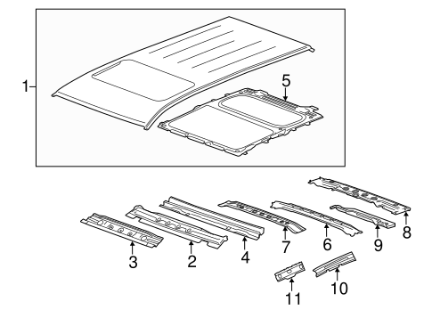 Equinox ROOF & COMPONENTS