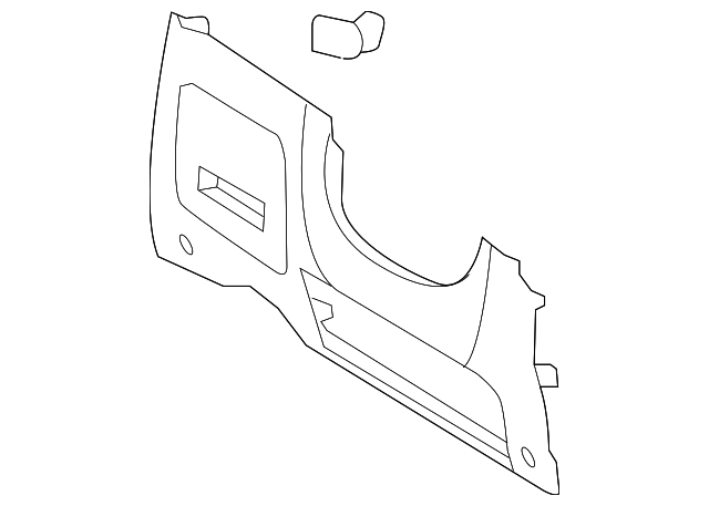 84750-4Z000-NBC Деталь LOWER TRIM