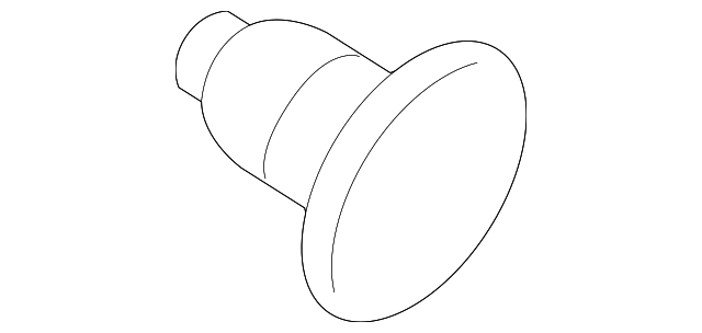 64818-0R010 Деталь DOOR GLASS SPACER, RIGHT