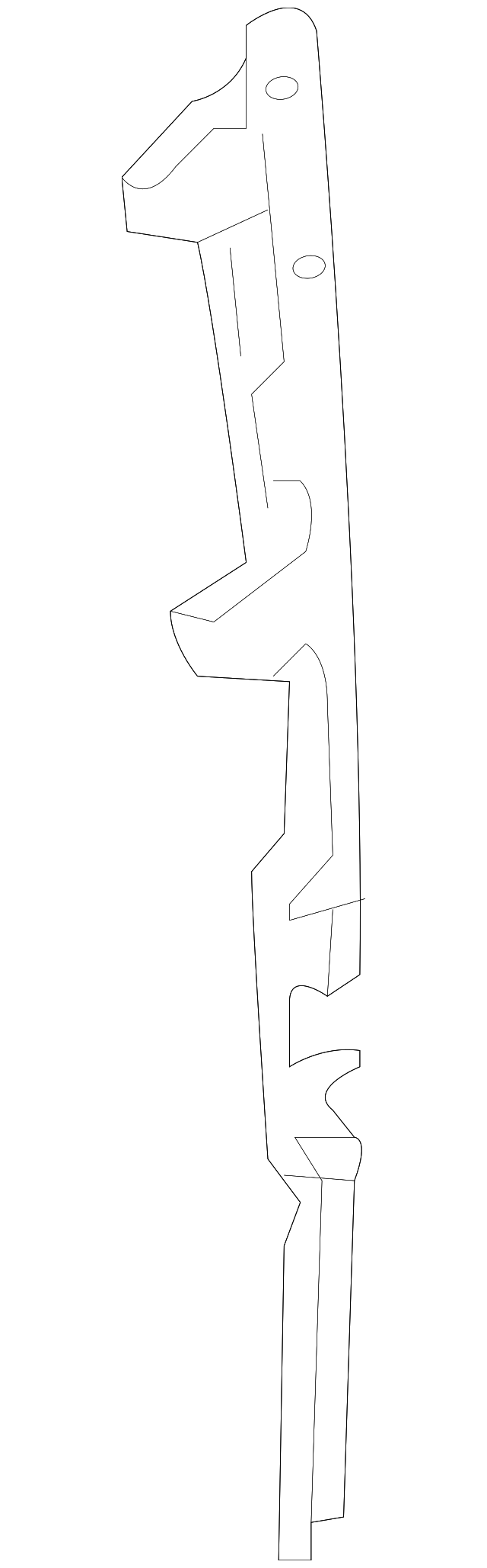 1HD15NCVAA Деталь PILLAR PANEL, LEFT