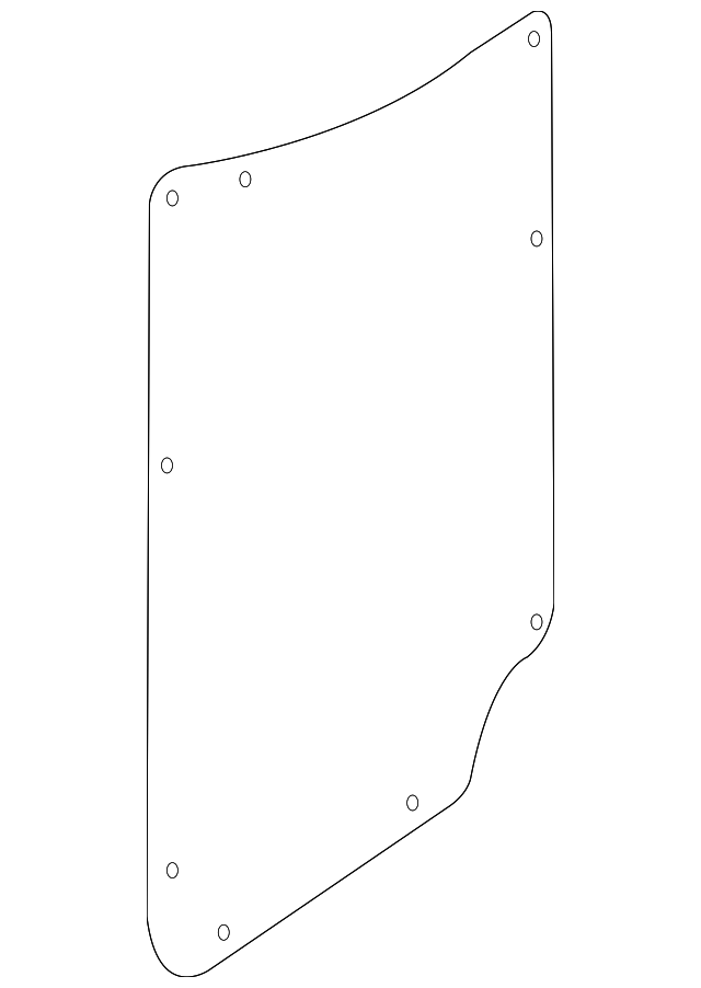 1HE49NCVAA Деталь LOWER PANEL, RIGHT