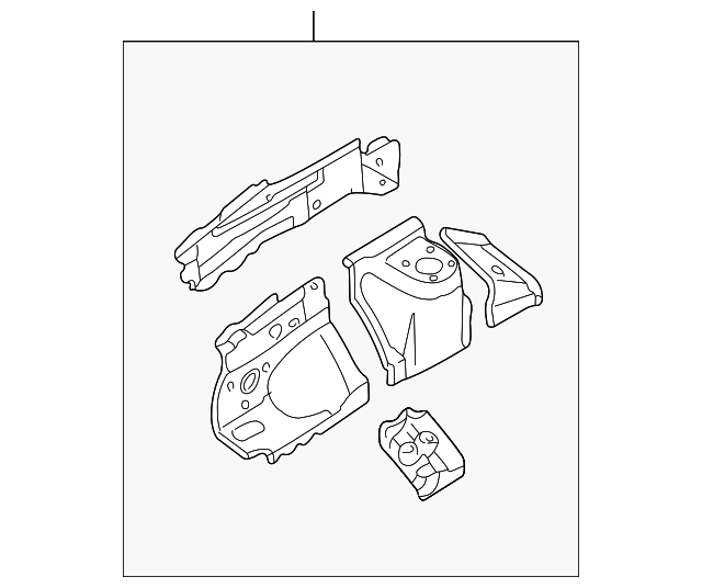LD4754210C Деталь APRON ASSY, LEFT