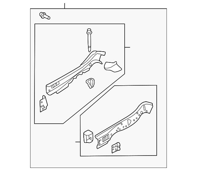 LC62-54-31XF Деталь RAIL ASSY, LEFT