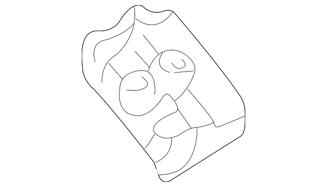 LC6253250 Деталь FRONT PANEL BRACKET, RIGHT