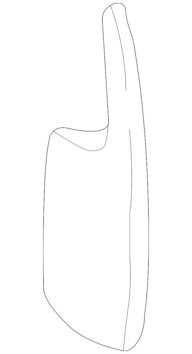 ZVW-166-308 Деталь SPLASH GUARD, RIGHT