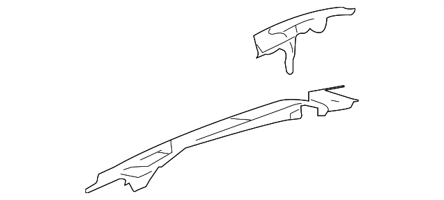 89024053 Деталь INNER RAIL, LEFT