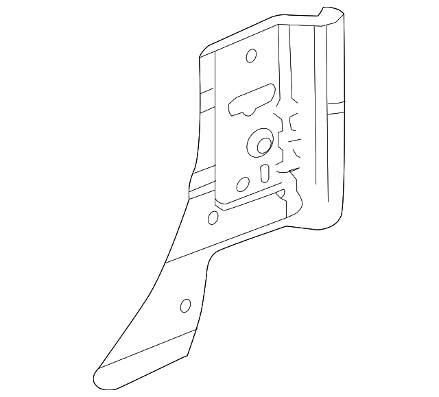 23226123 Деталь LOWER PANEL, LEFT