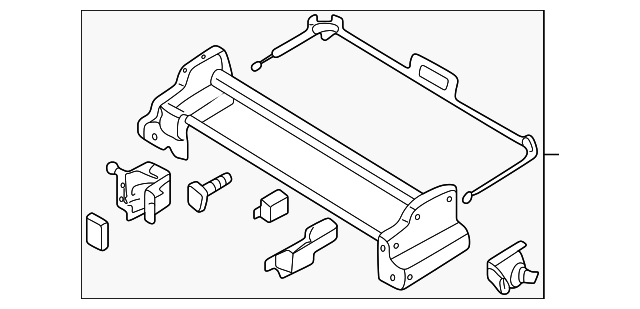 89110-2Z301 Деталь PEDESTAL