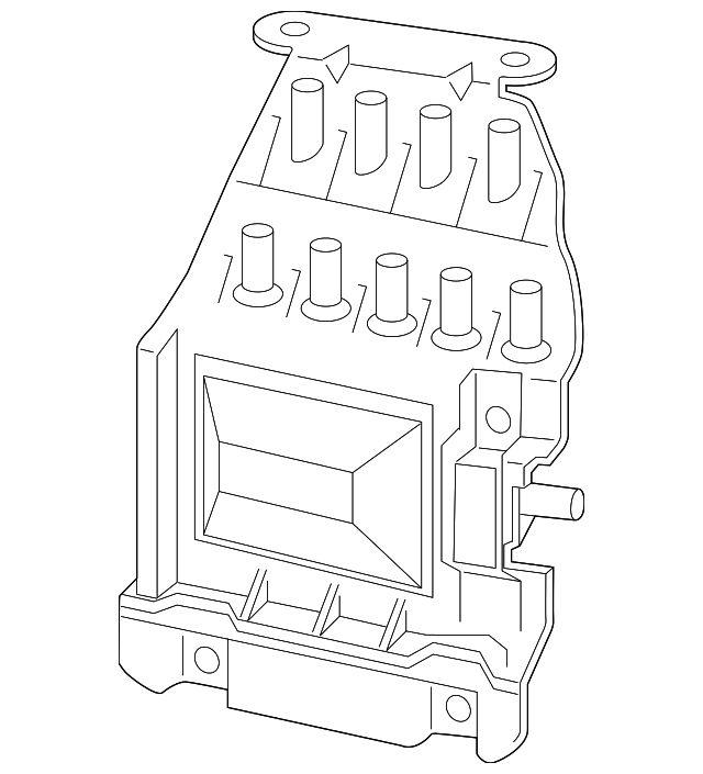 95811-4U000 Деталь BLIND SPOT RADAR, LEFT