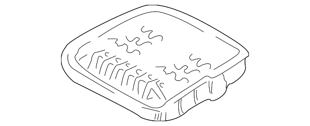 88110-2D901 SEAT FRAME, LEFT