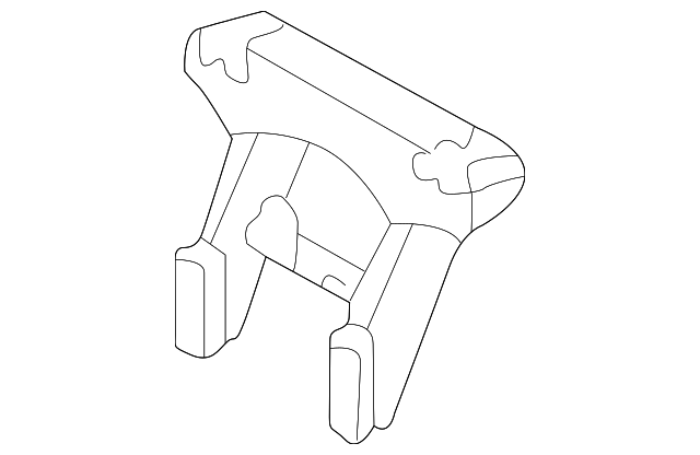 129-267-04-40 Деталь SHIFT KNOB BRACKET