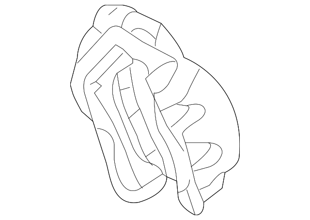 58180-4DA60 Деталь CALIPER, LEFT