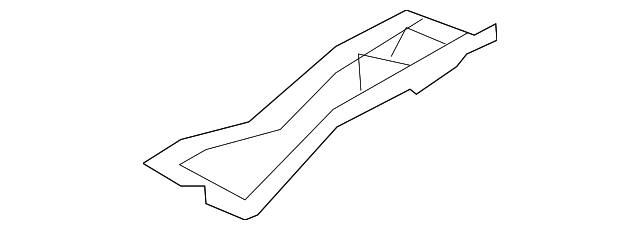 57837-0R030 Деталь FLOOR EXTN, RIGHT