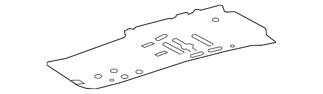 58111-42201 Деталь FRONT FLOOR PAN, RIGHT