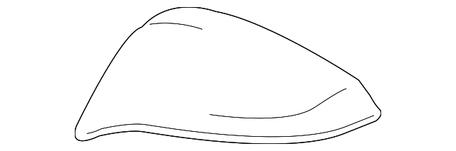 87945-0R060-A0 Деталь MIRROR COVER, LEFT