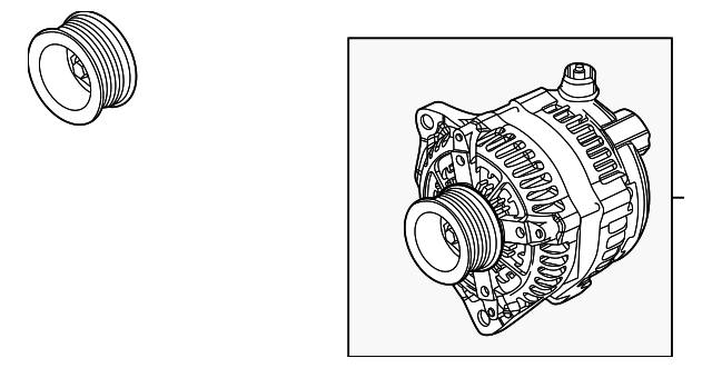 BC3Z-10346-D Деталь ALTERNATOR