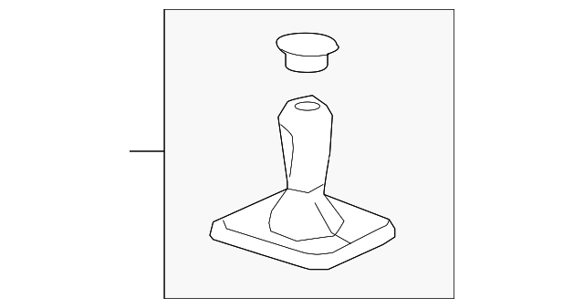 25806639 Деталь SHIFT KNOB