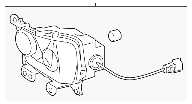 81210-24080 Деталь FOG LAMP, RIGHT