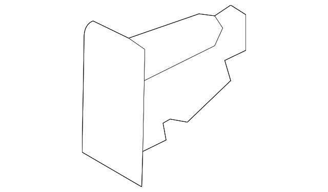 80850-89961 Деталь DOOR W'STRIP CLIP, LEFT