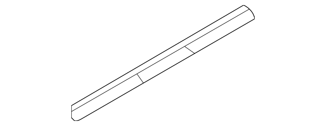 82838-3NA0A Деталь LOWER W'STRIP, LEFT