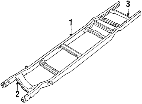 E-150 Econoline FRAME & COMPONENTS