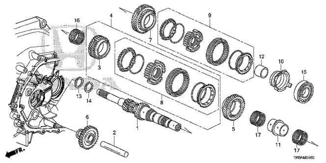 CIVIC SEDAN MT MAINSHAFT (1.8L)