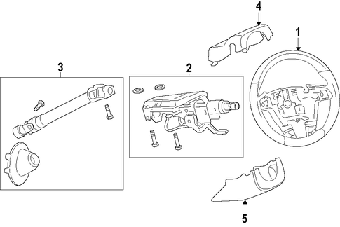Caprice STEERING COLUMN