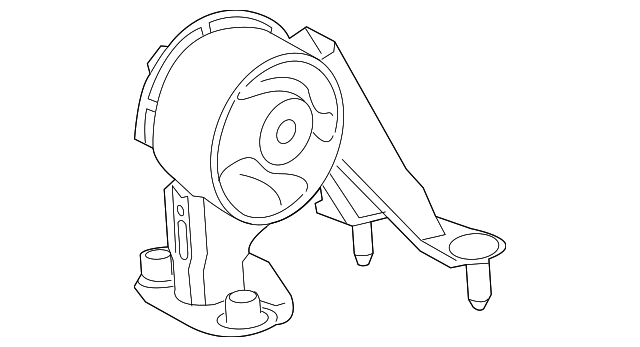 12371-0V030 REAR MOUNT