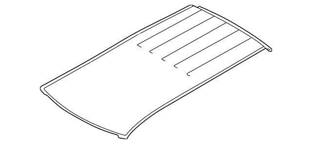 53601FC001 Деталь ROOF PANEL