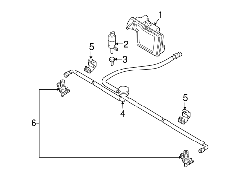 M6 HEADLAMP WASHERS / WIPERS 2